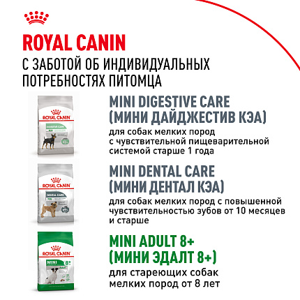 Cухой корм Royal Canin Mini Adult (МИНИ ЭДАЛТ) 8 кг
